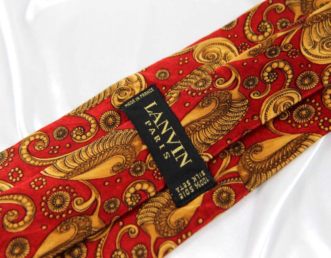 랑방 9.2cm A등급 프랑스 남자 명품 넥타이 상품이미지3