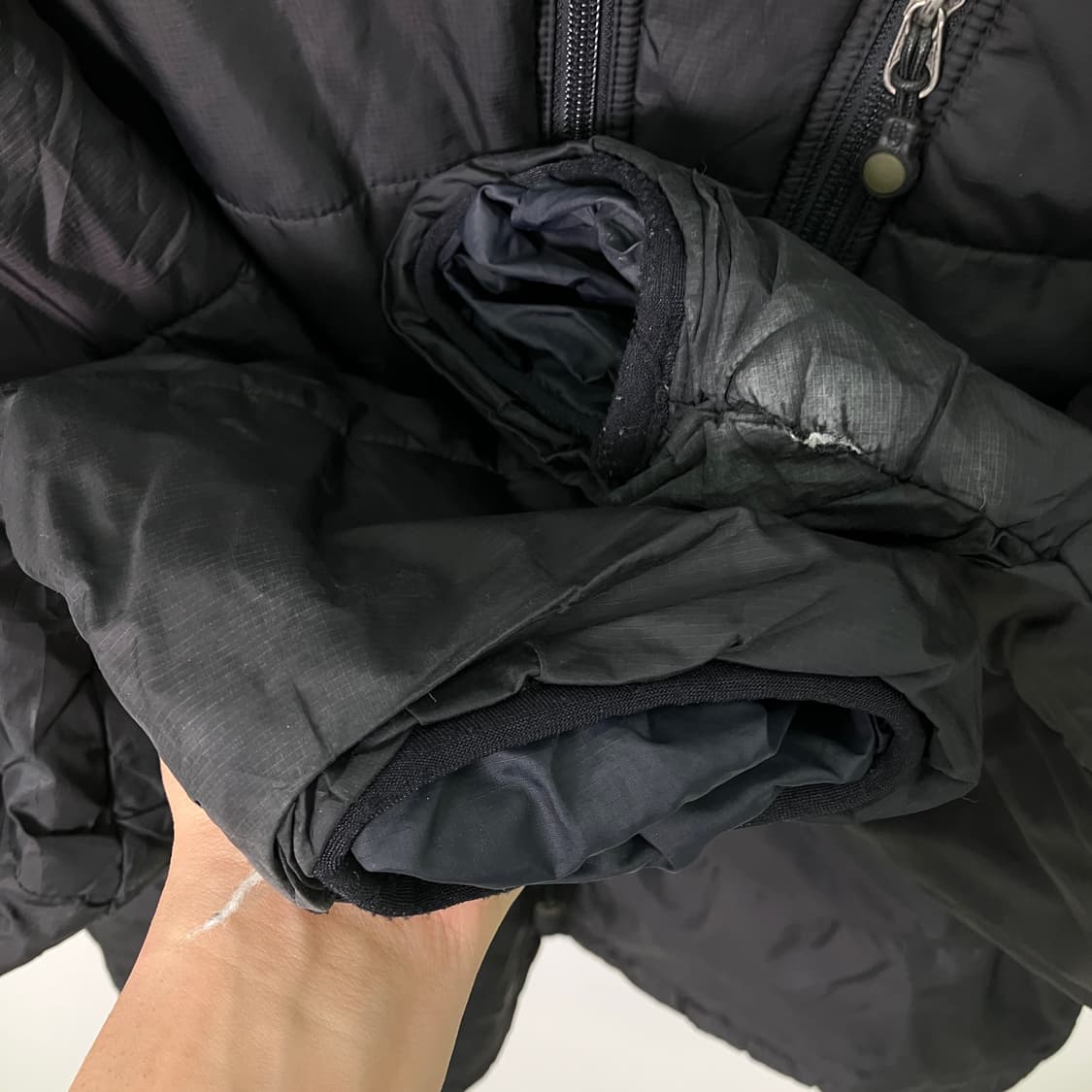 00's 파타고니아 블랙 퍼프 패딩 자켓 M 상품이미지8