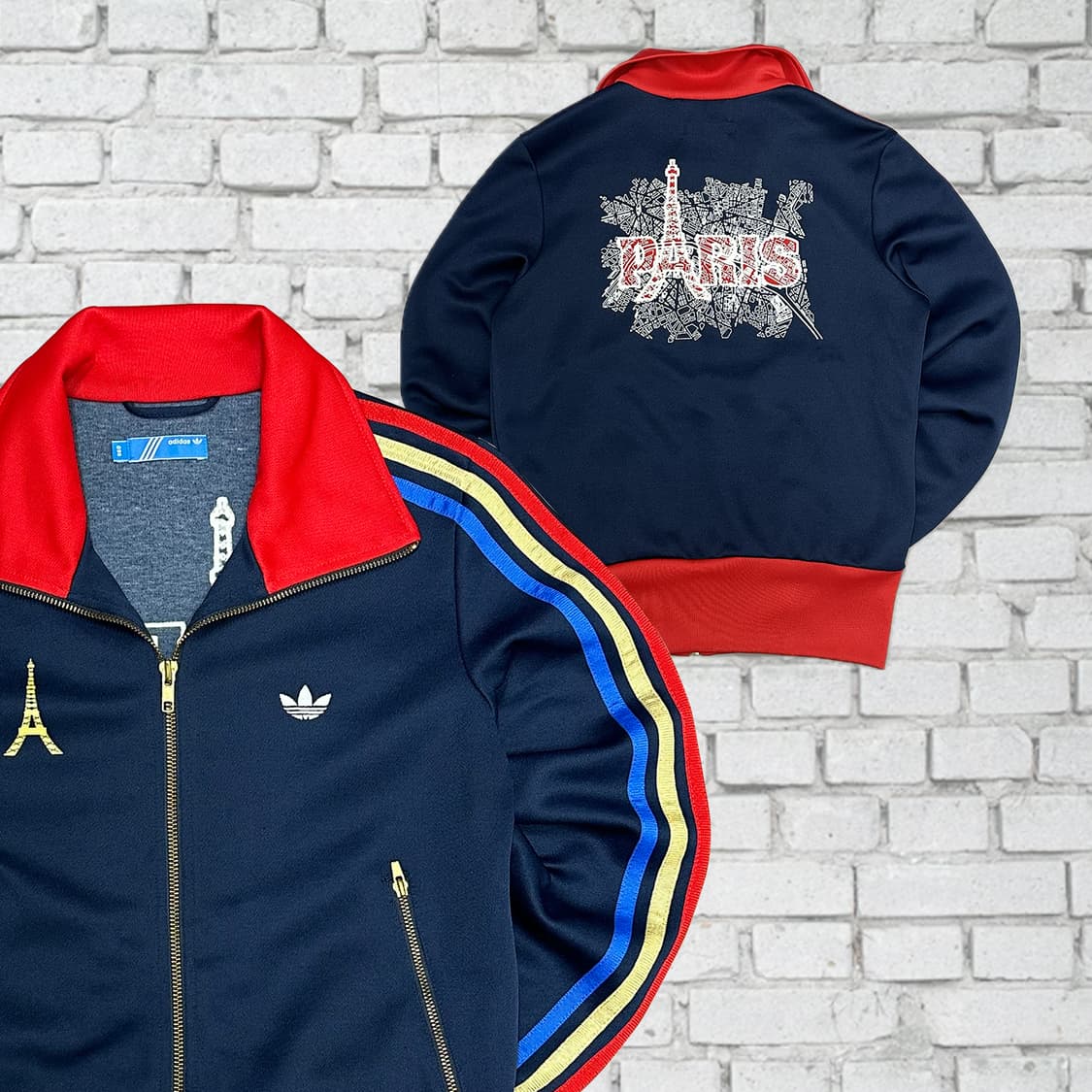 아디다스 파리 에펠탑 빈티지 져지 우먼90 상품이미지1
