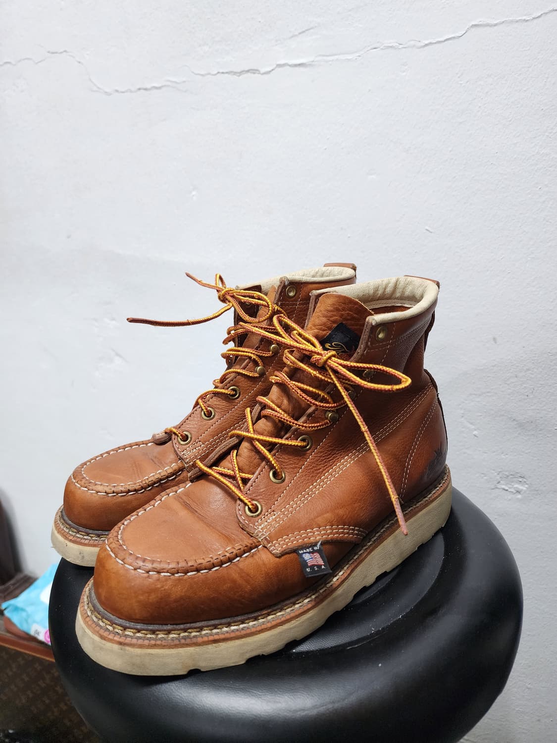 쏘로굿 레더 워크 부츠 (USA MADE) 상품이미지1