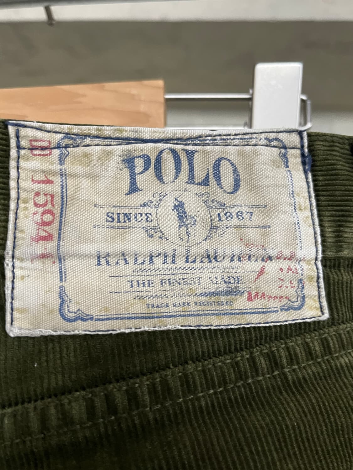 POLO RALPH LAUREN CORDUROY BOOTCUT 상품이미지7