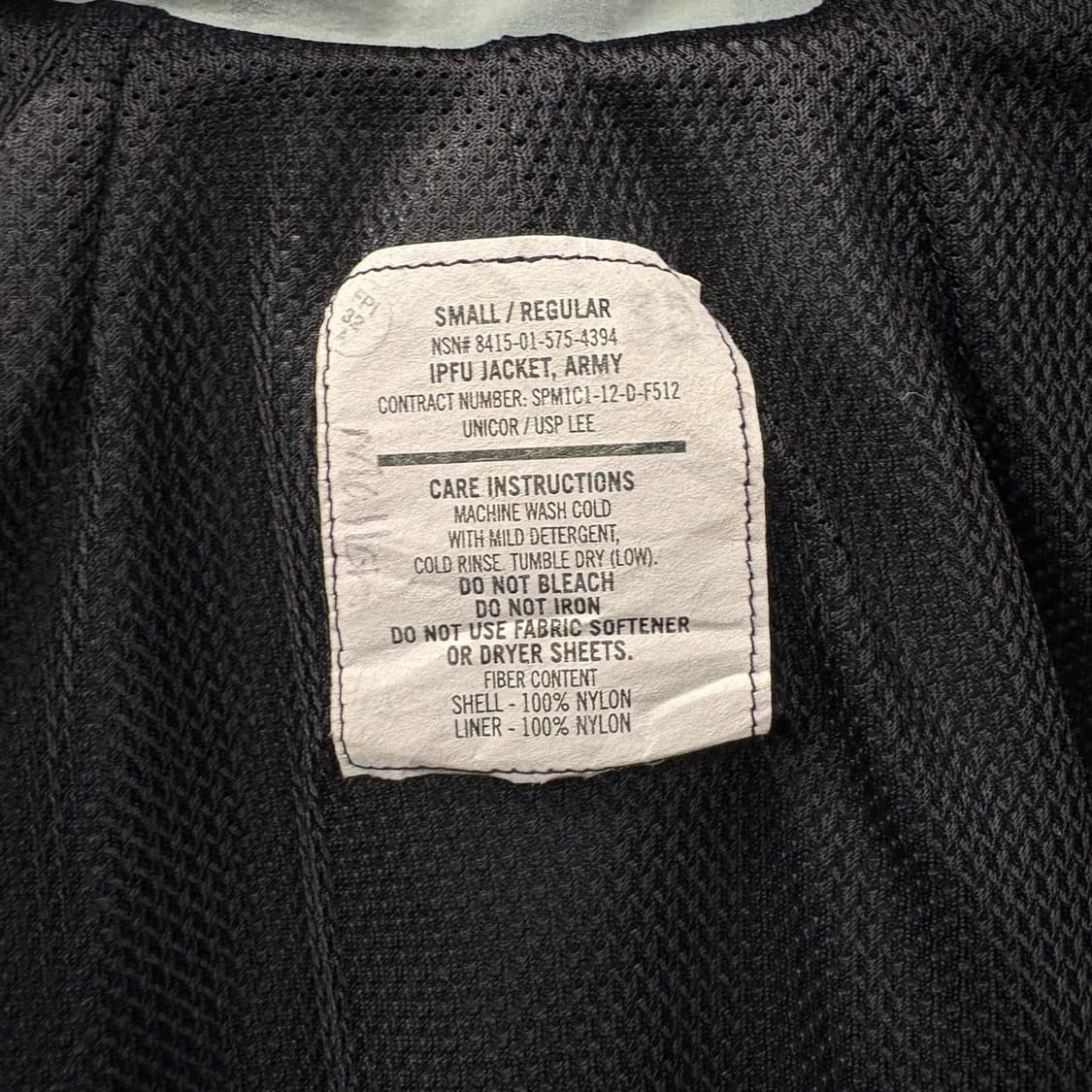 오리지날 U.S. ARMY IPFU 2세대 디지털 트레이닝 자켓 N549 상품이미지8