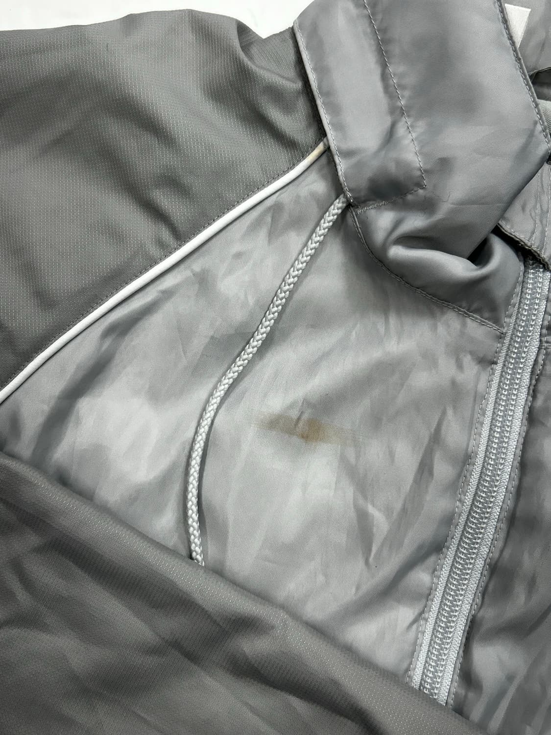 나이키 00s 그레이 배색 바람막이 XL 상품이미지6