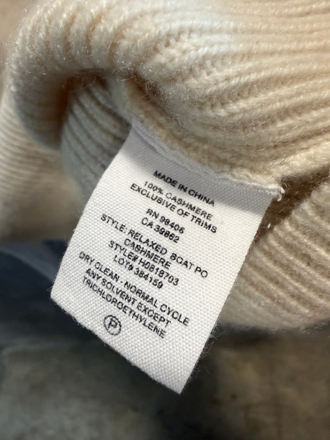 띠어리 캐시미어 크롭 니트 P (44-55) 상품이미지5