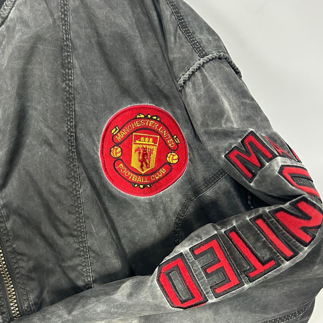 [Nutmeg By Campri] 90s 올드스쿨 맨체스터 봄버자켓 상품이미지4