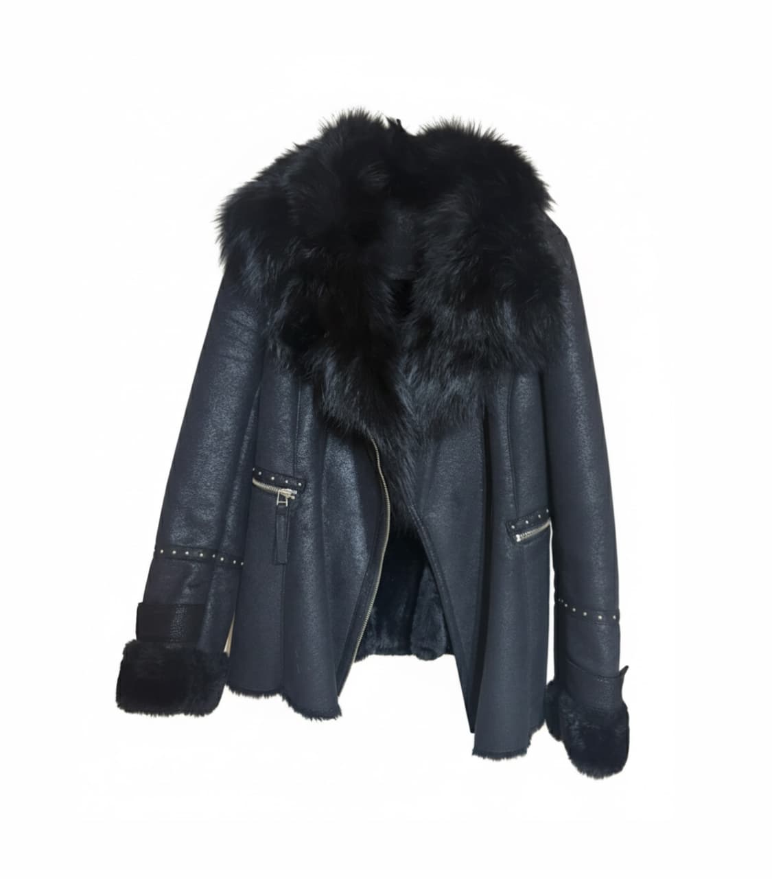 GGPX 블랙 무스탕 s 상품이미지1