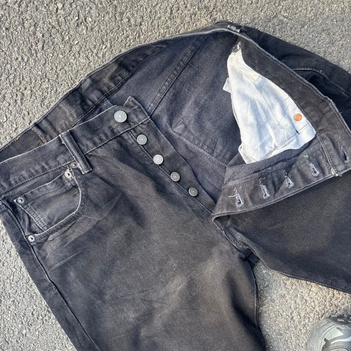 리바이스 501 흑청 상품이미지6