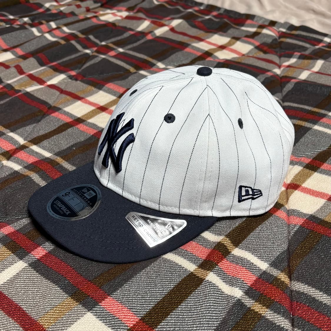 뉴에라x비이커 9FIFTY 스트라이프 캡 뉴욕양키스 상품이미지3