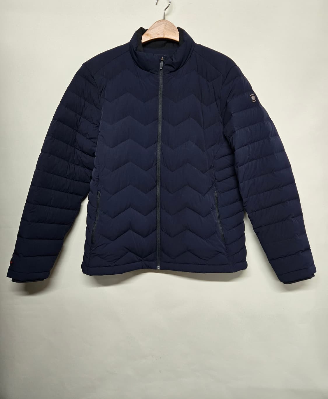 와이드앵글 남성 구스 경량 패딩 네이비 110 상품이미지1