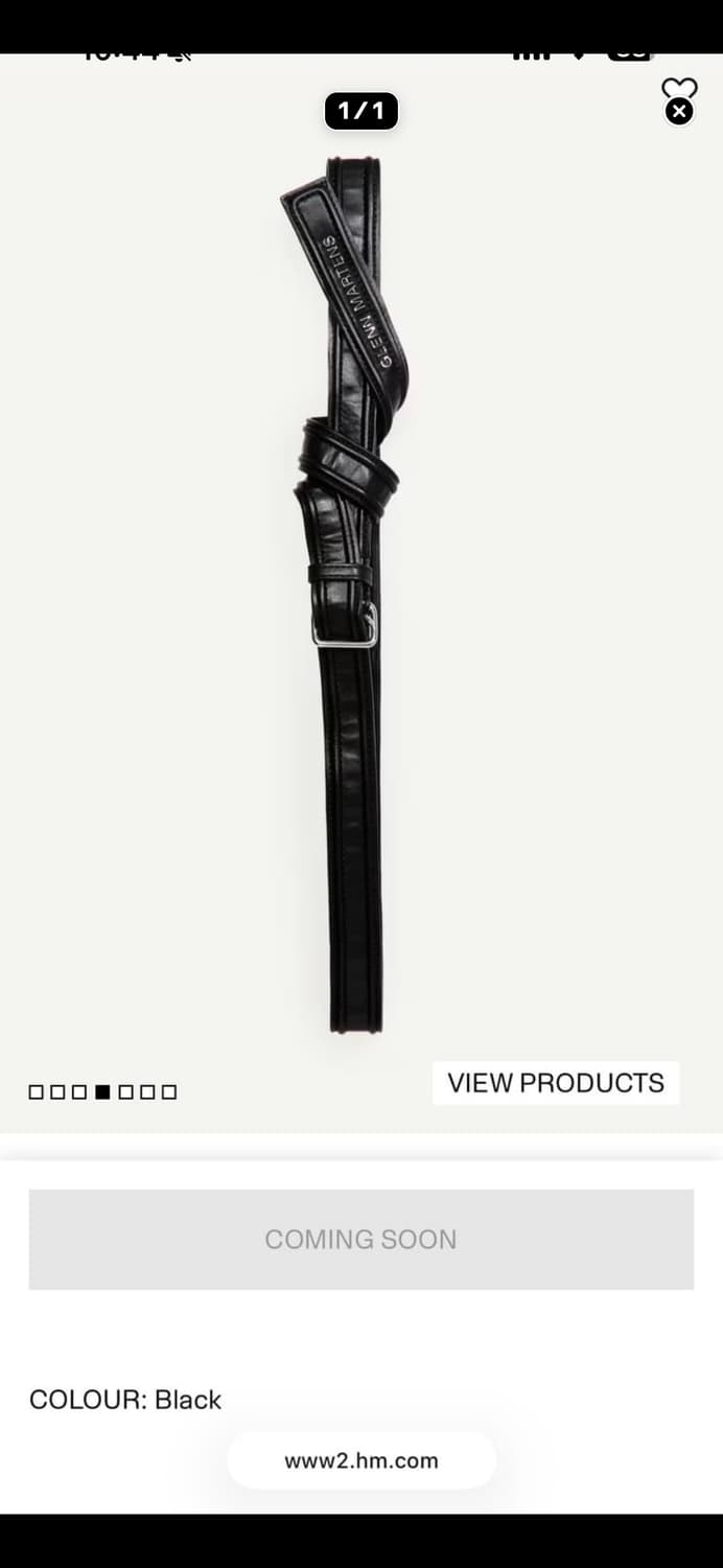 글렌 마틴스 보닝 벨트 블랙 구해요 상품이미지1