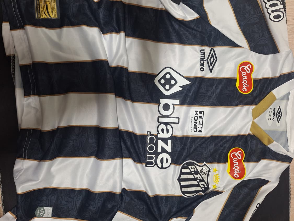 2425시즌 산투스fc santos 어웨이 반팔 oem 상품이미지1