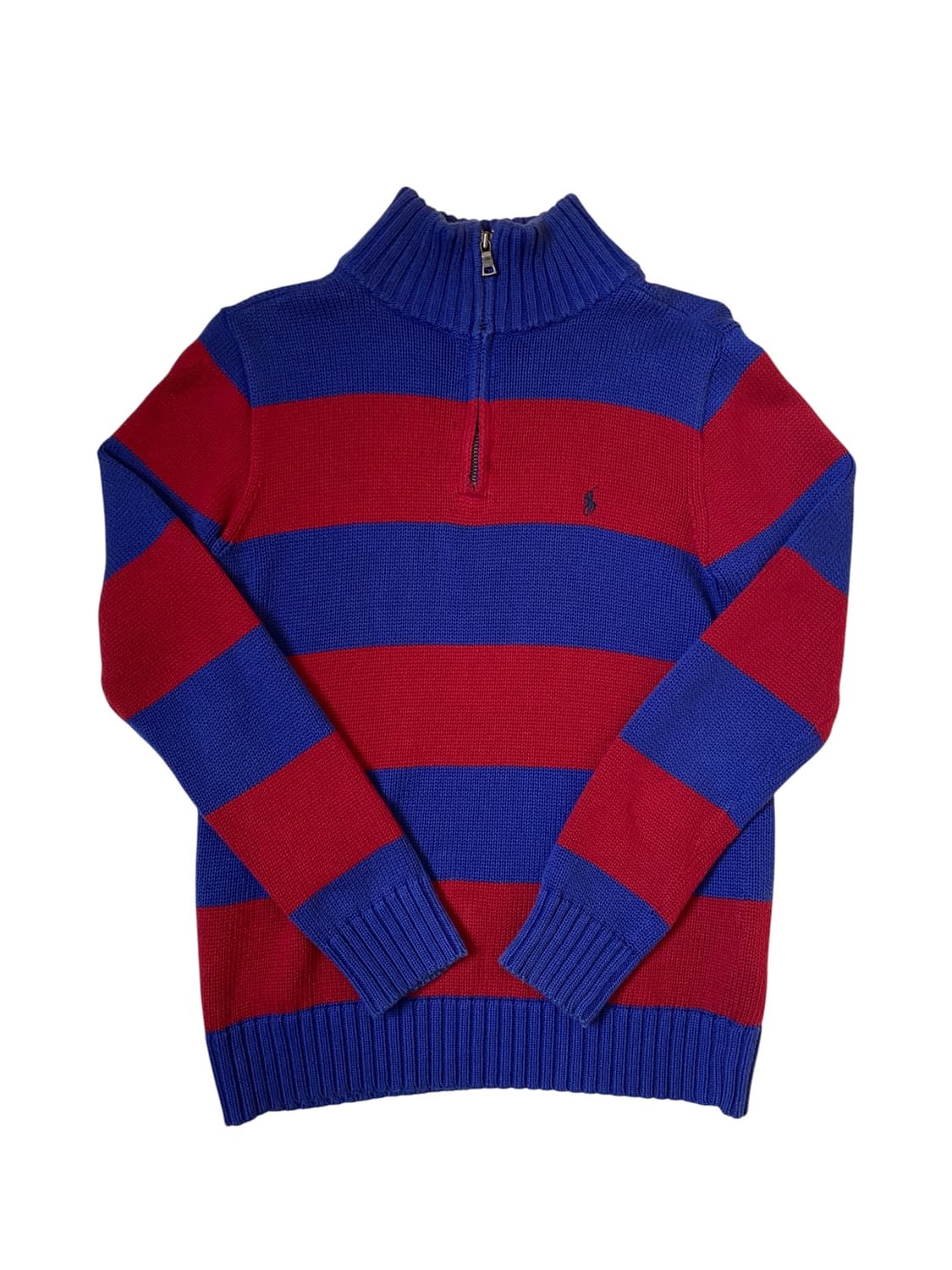 폴로 스트라이프 반집업 니트 (Woman L) AB1389 상품이미지2