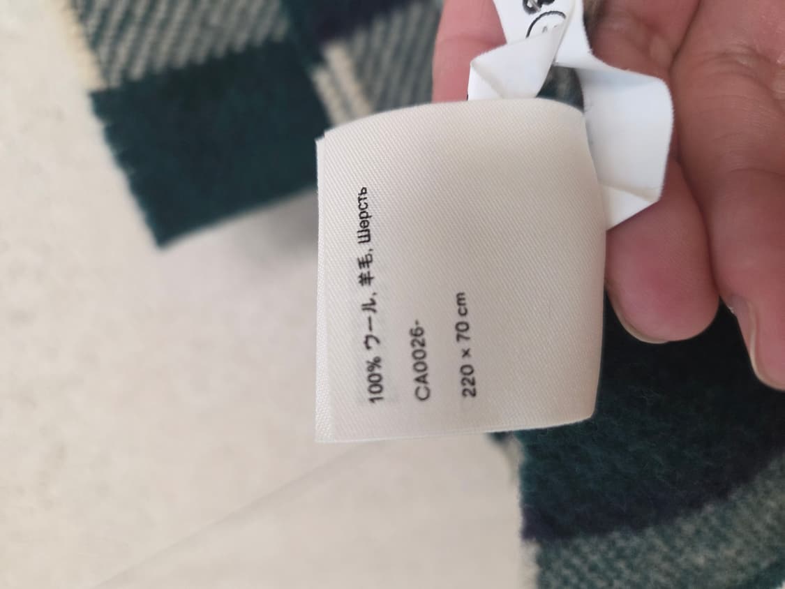 아크네 스튜디오 캐시어(Cassiar) 체크 머플러 스카프 상품이미지7