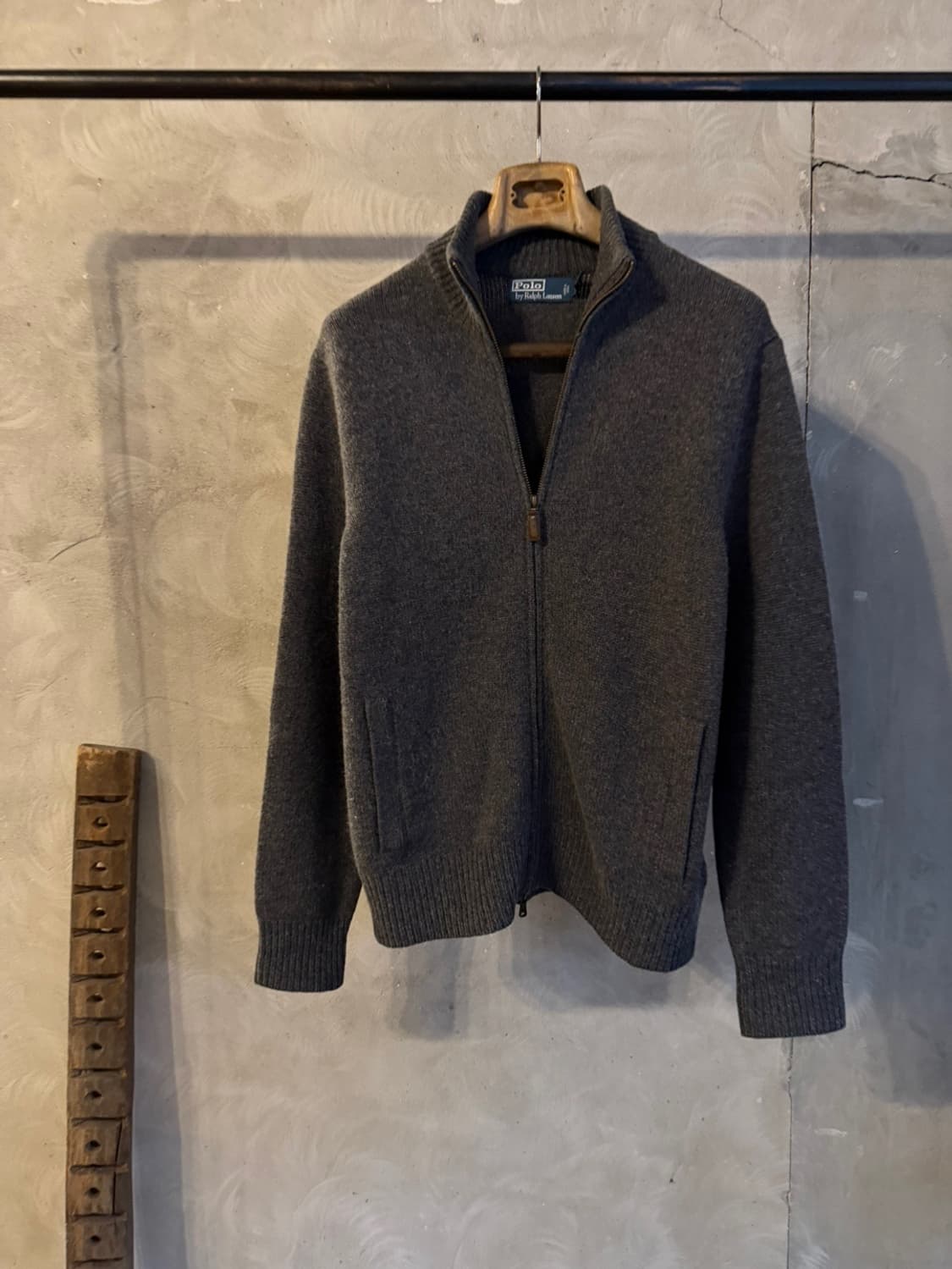 폴로 랄프로렌 짚업 니트 100 상품이미지1