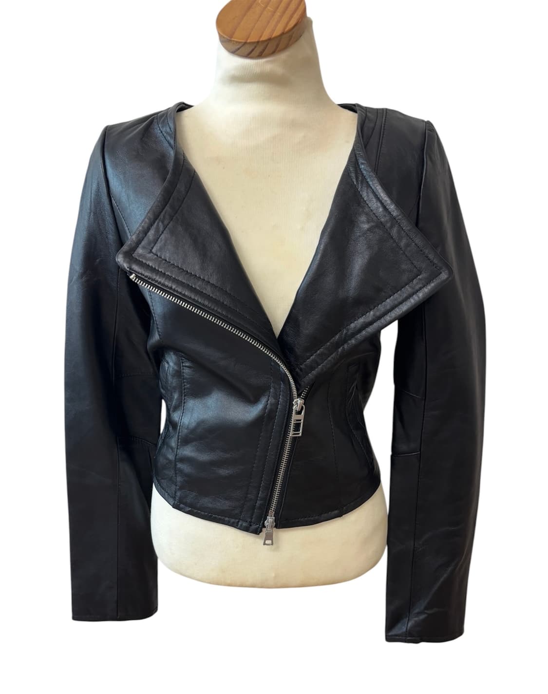 JPN 로얄 파티 리얼 양가죽 크롭 자켓 상품이미지9