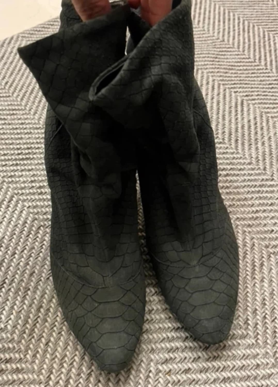 Giuseppe zanotti 쥬세페 자노티 뱀피 앵클 부츠 37.5 상품이미지3