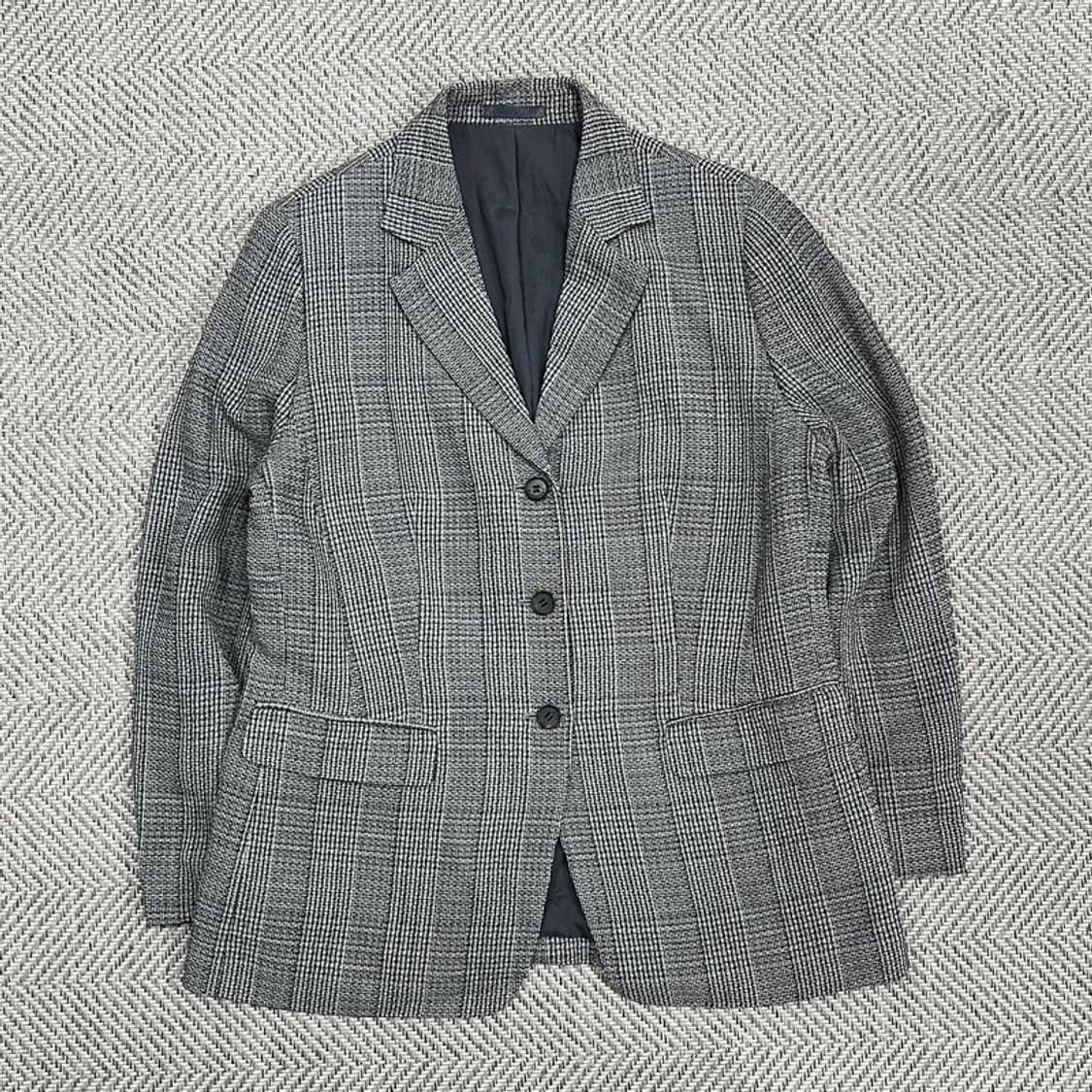 버버리 런던 체크 모직 블레이저 v0954 상품이미지1