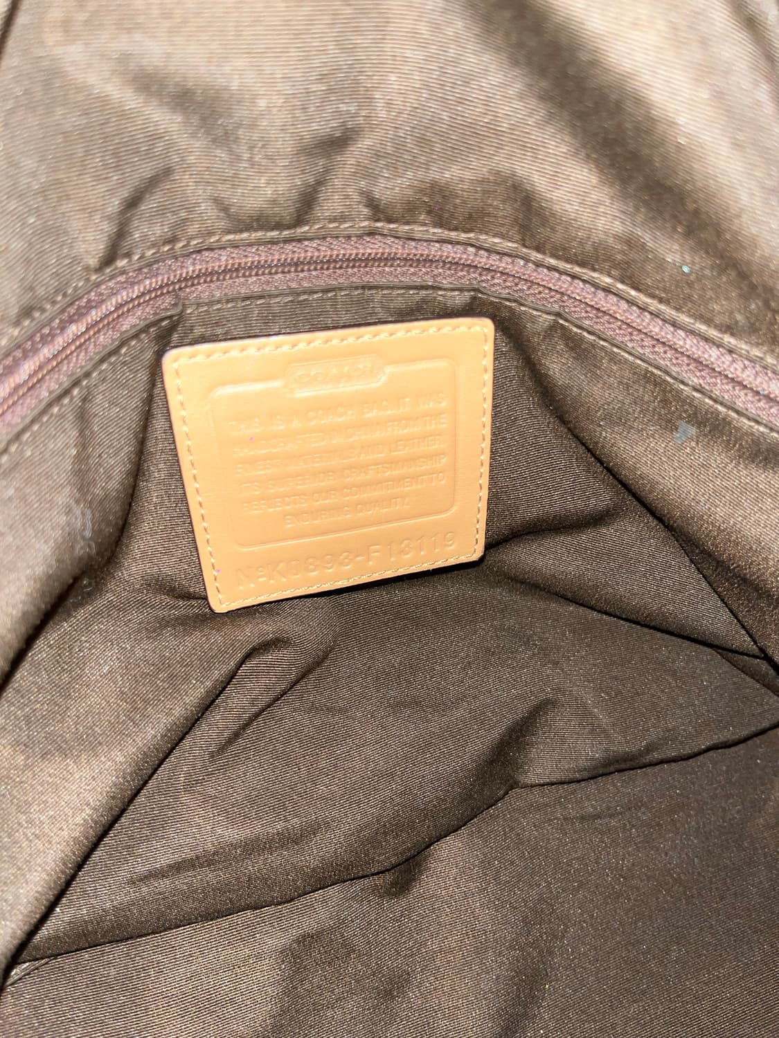 📦90s Coach Orange shoulder bag 상품이미지9