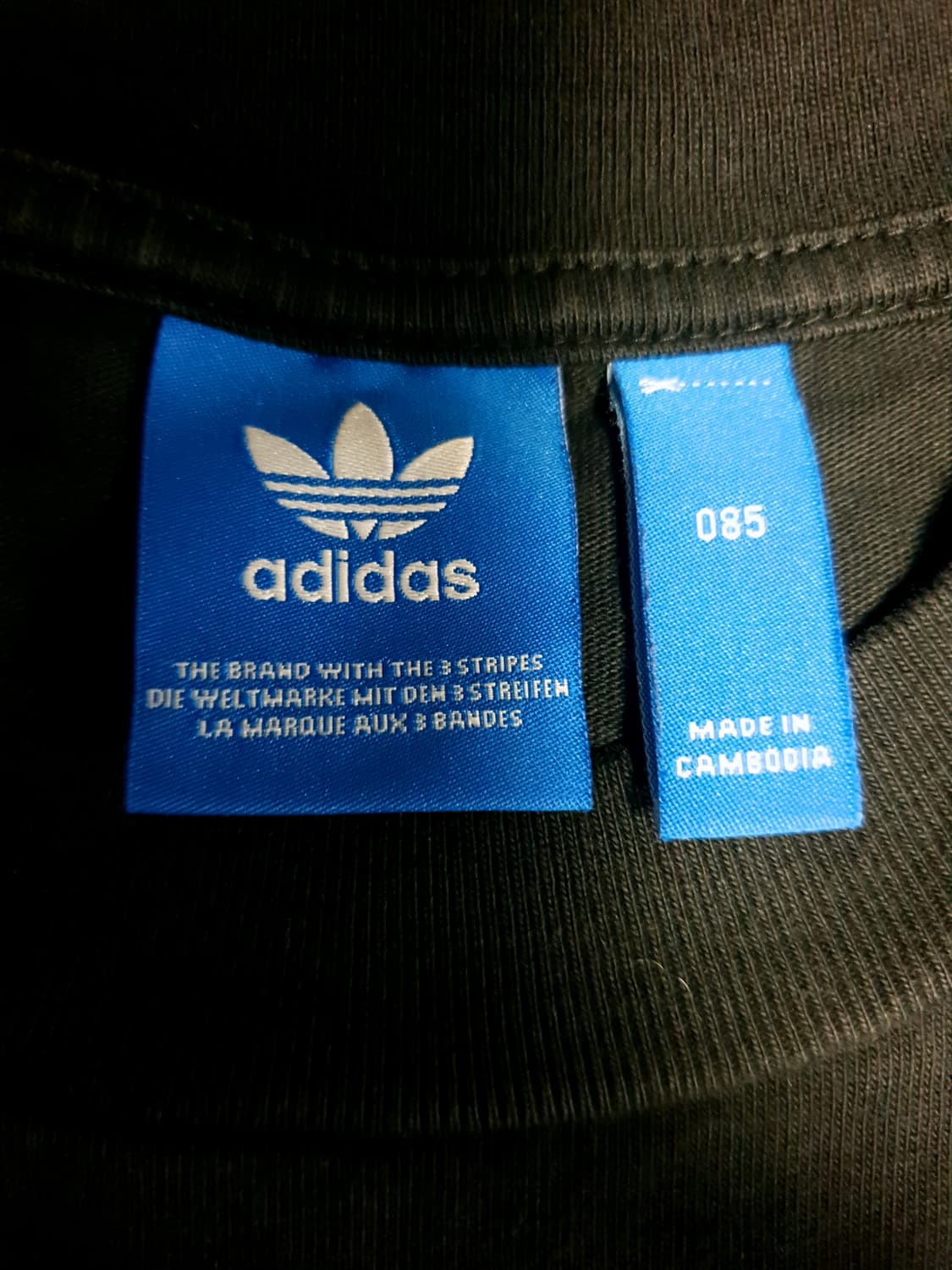 아디다스 빅트레포일 AC 반팔티 블랙 (XS) 상품이미지2