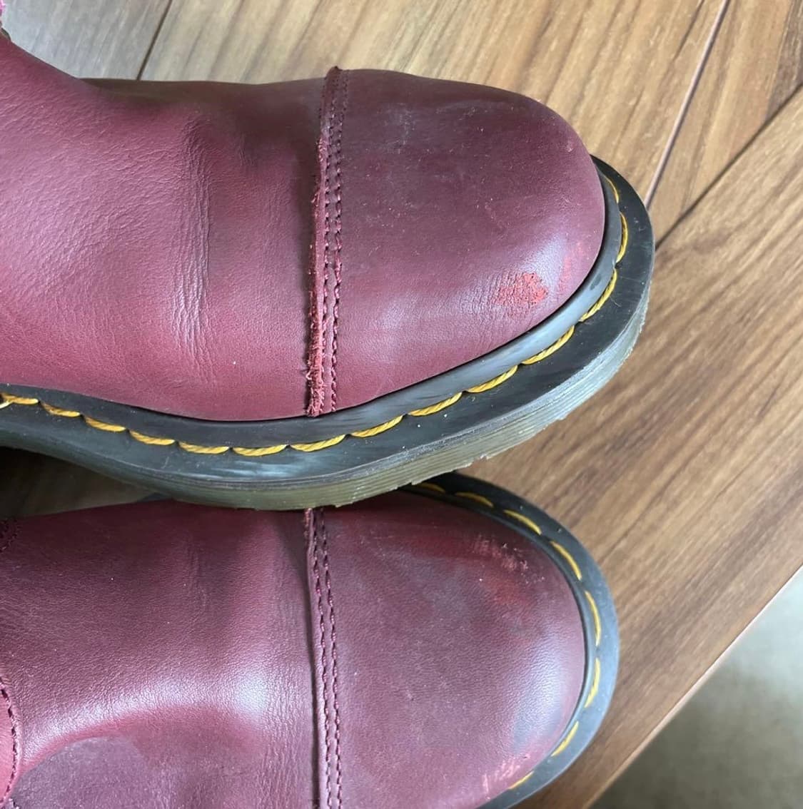 닥터마틴Dr.Martens 슬라우치 부츠 스트랩 부츠 245 상품이미지4