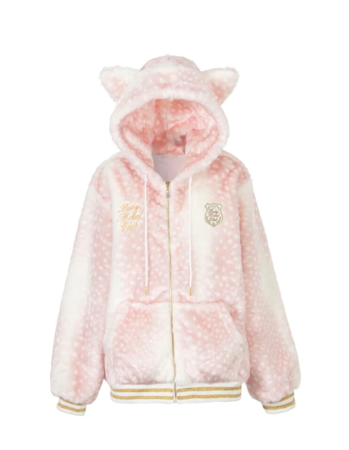 베이비메탈클럽 Bambi doll fur jacket (baby pink 상품이미지1