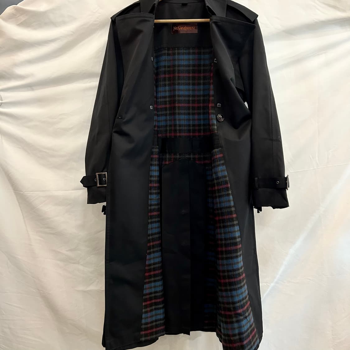 YvesSaintLaurent 입생로랑 벨티드 트렌치코트  상품이미지5