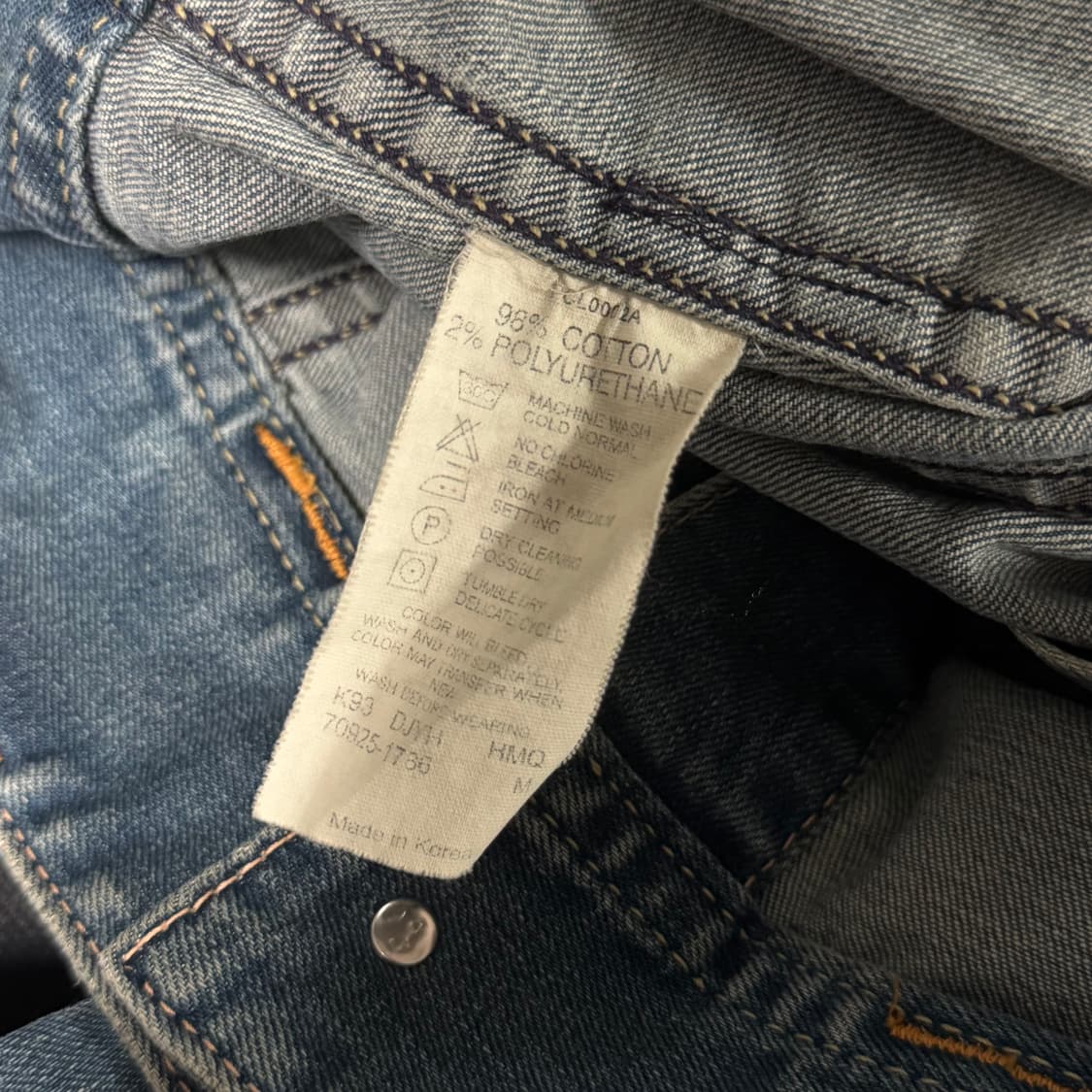 리바이스 70905 데님 청자켓 90 상품이미지7