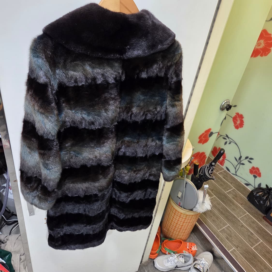 진도 롱 밍크 코트 상품이미지5