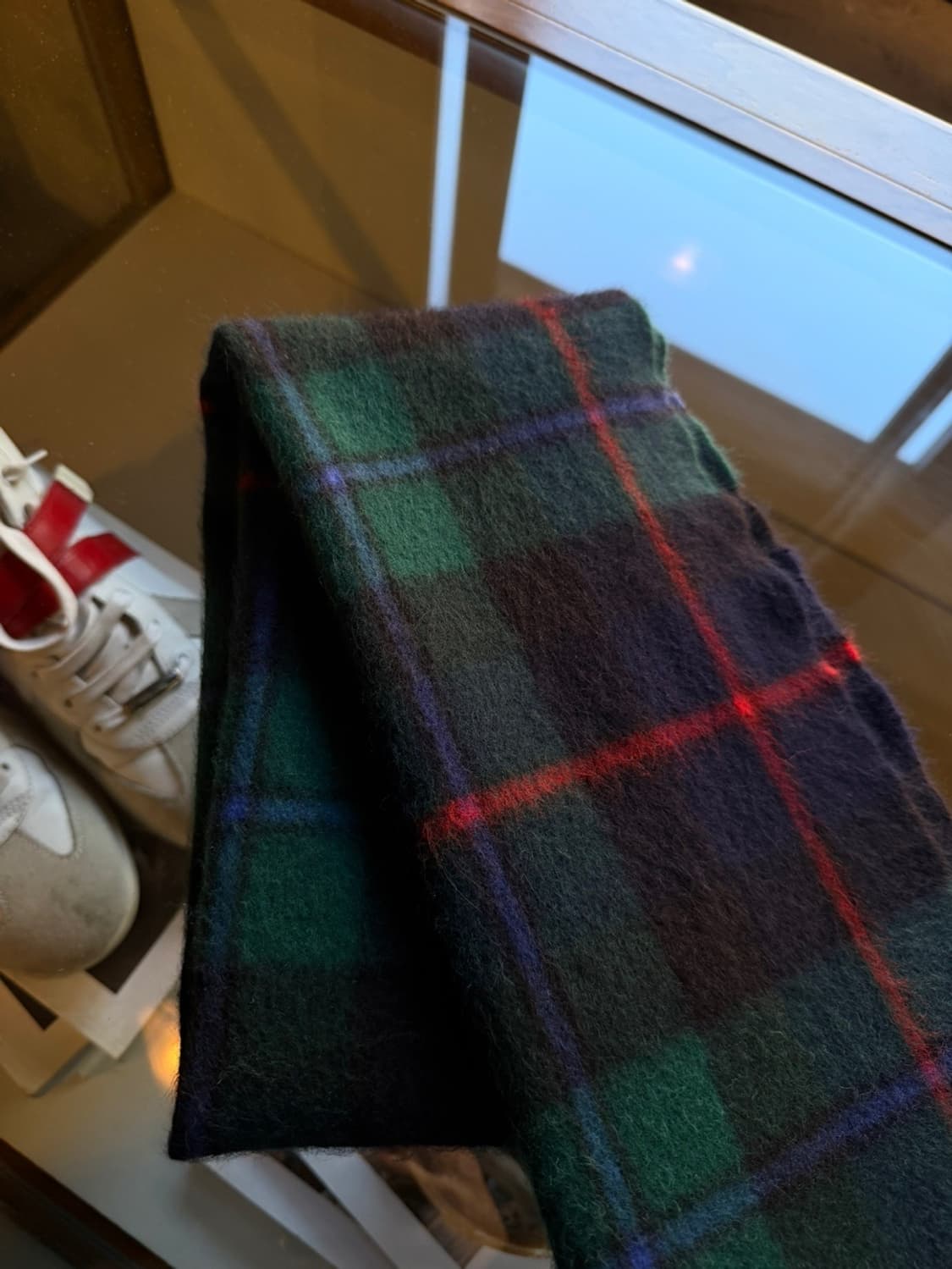 BEGG 스코티쉬 블랙와치 머플러 상품이미지2