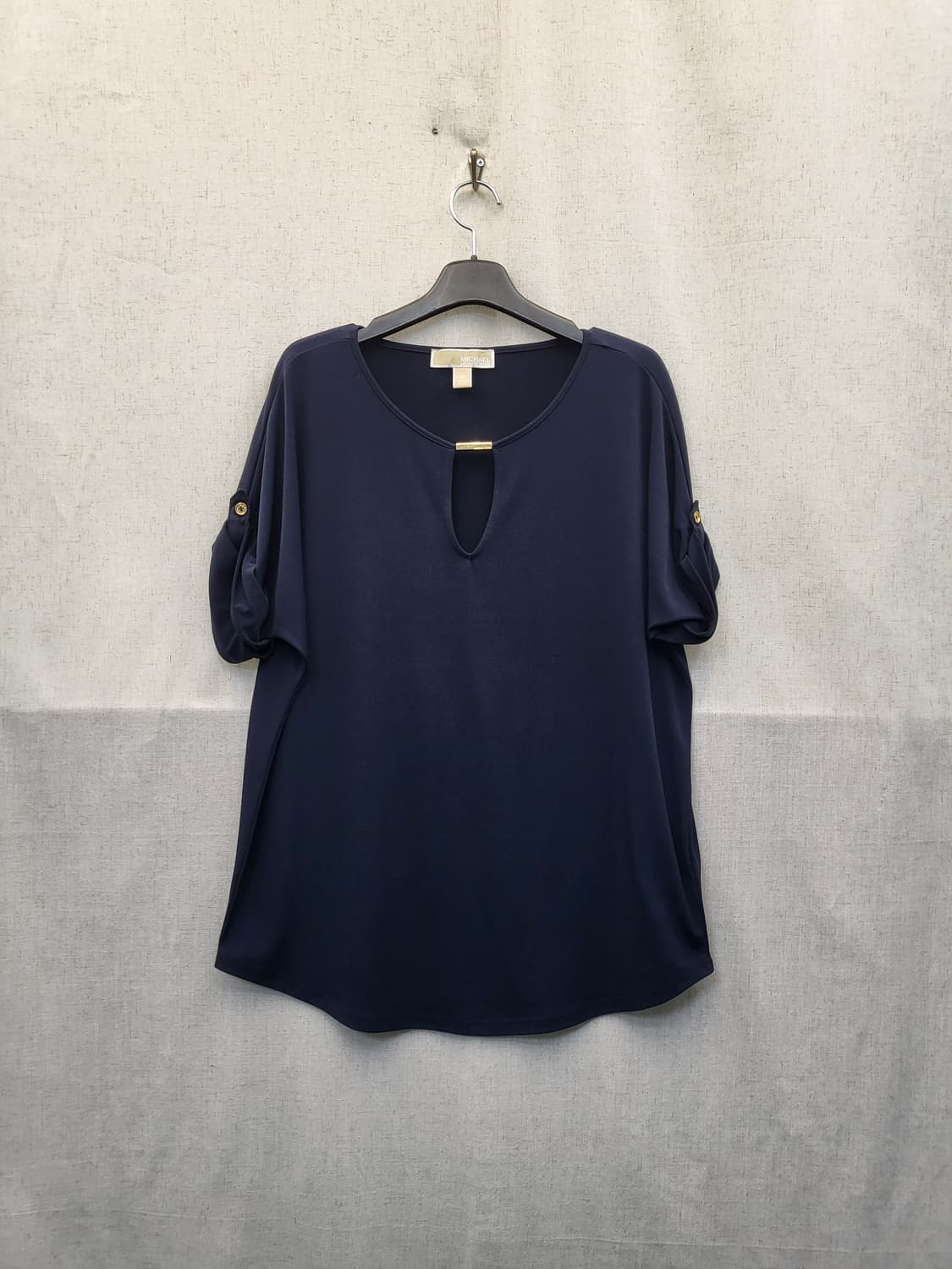 마이클코어스 네이비 블라우스 상품이미지1