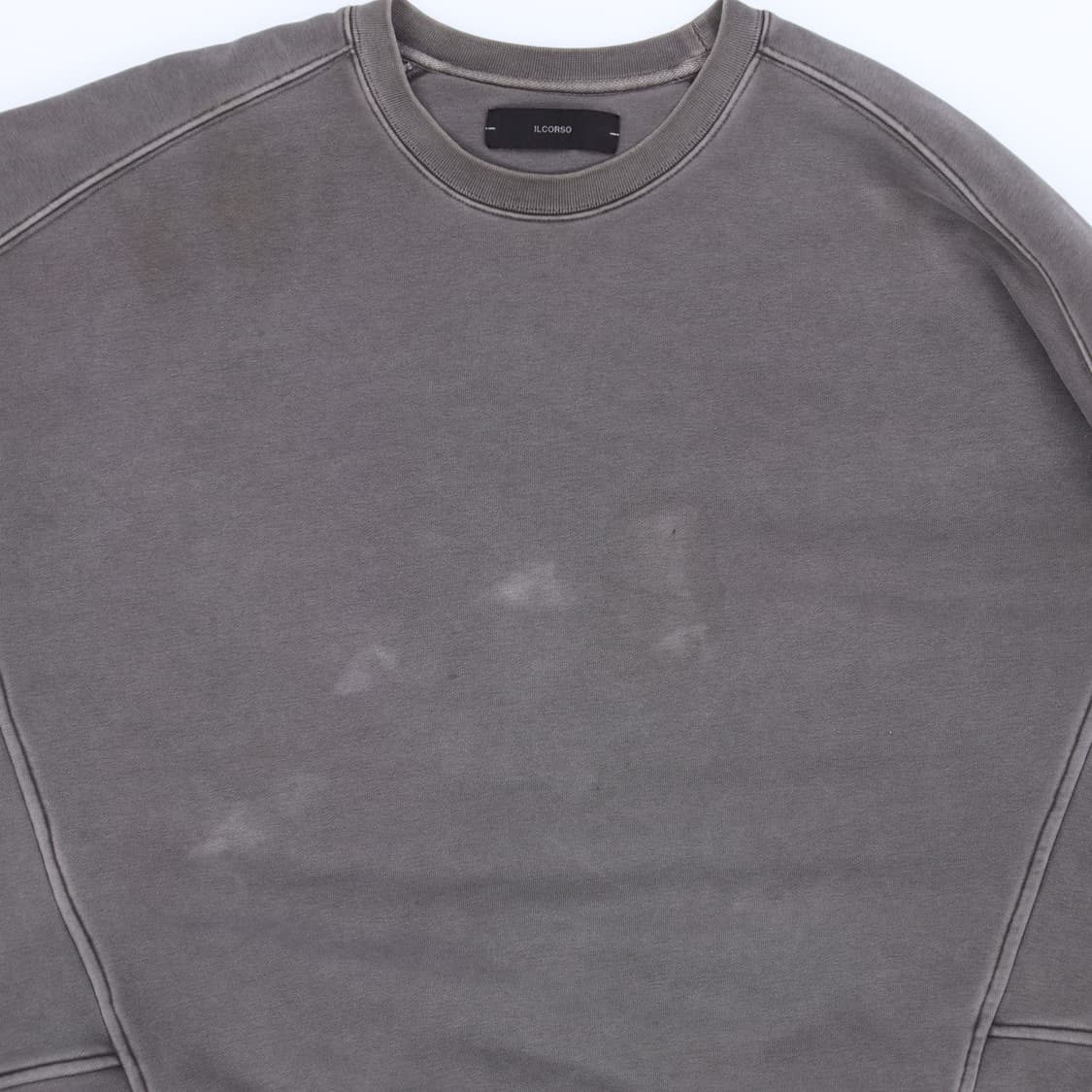 2XL 일꼬르소 가먼트다이 헤비 스웻셔츠 맨투맨 4226 상품이미지3