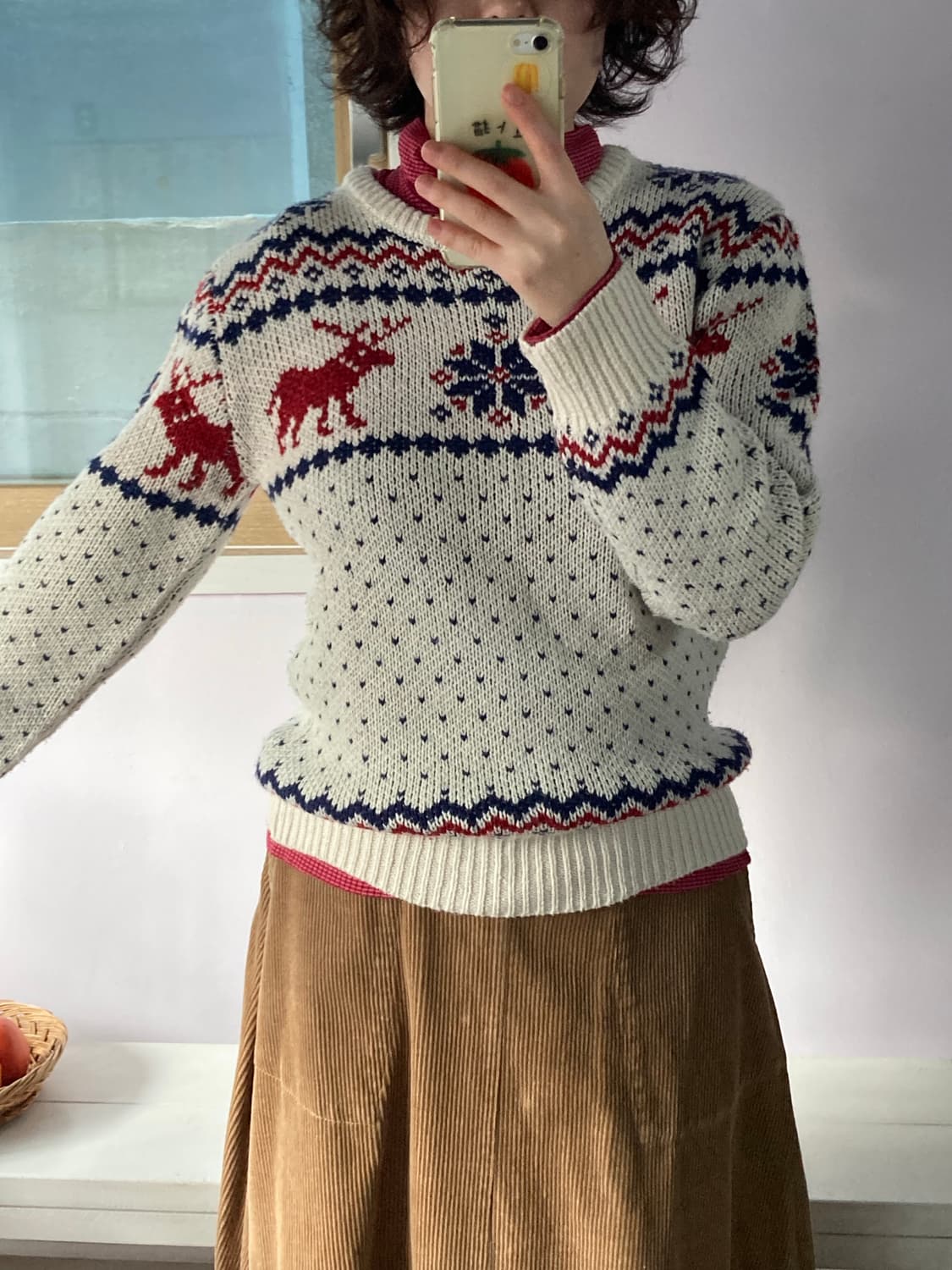 노르딕 루돌프 니트 상품이미지3