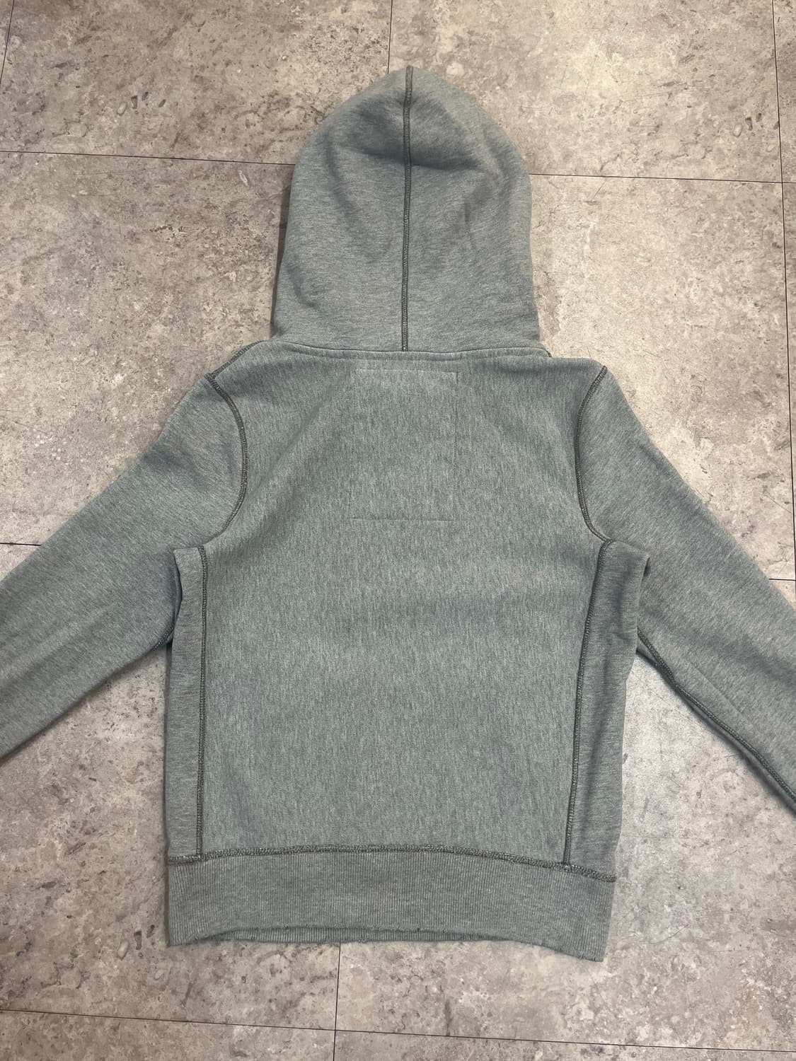 아베크롬비 기모 후드티 그레이 S #csz4165 상품이미지8