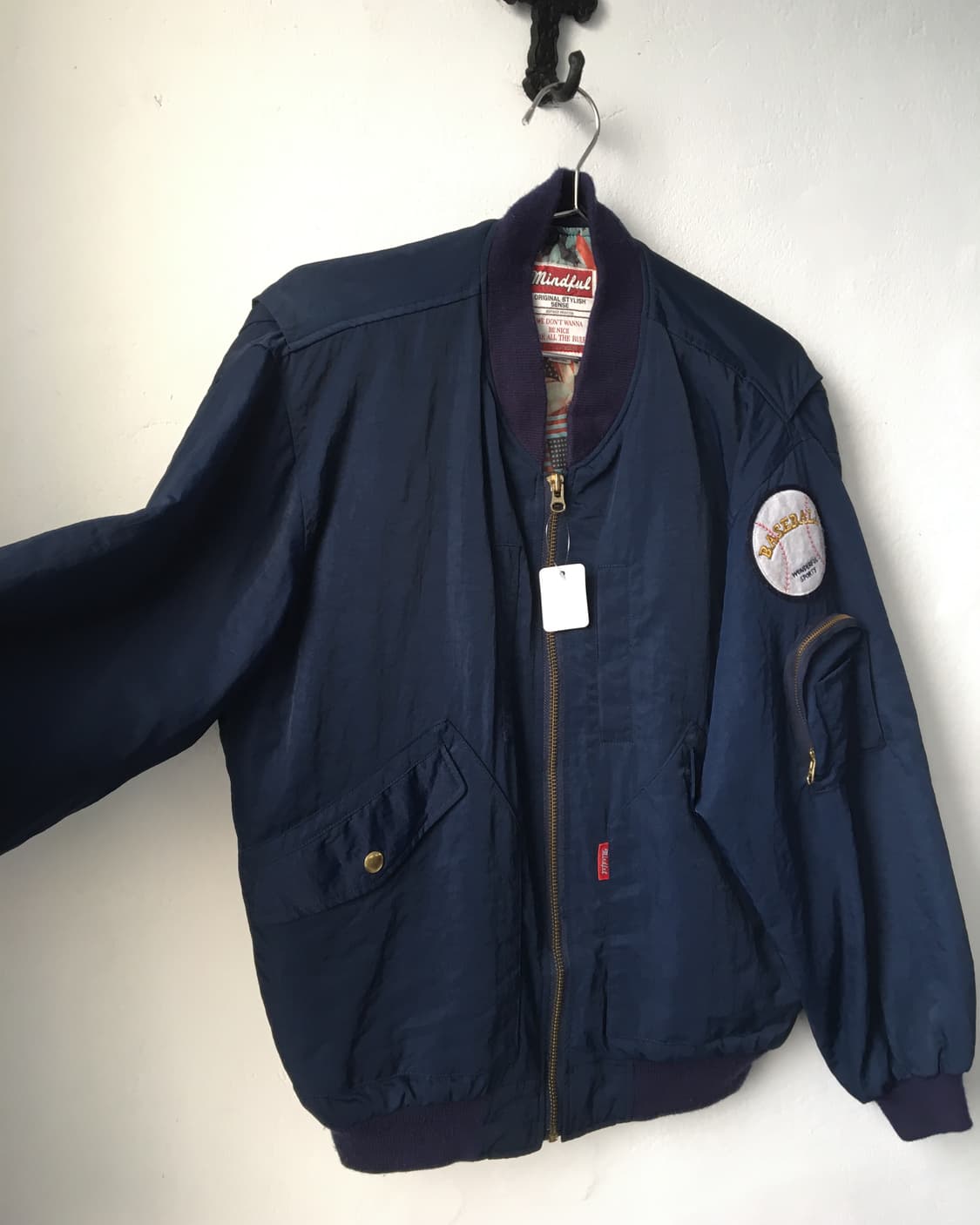 Base ball varsity jacket 상품이미지3