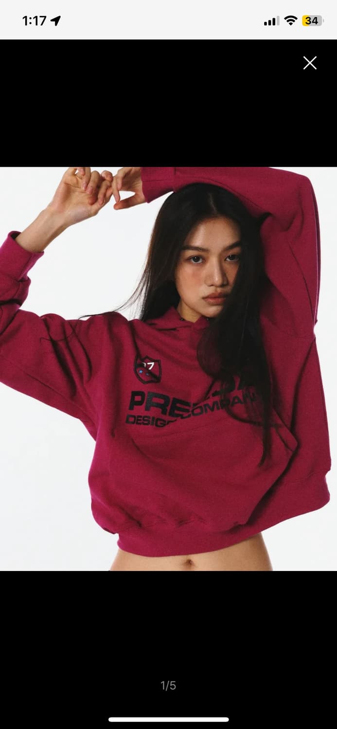 프렌다 PDC UNIFORM HOODIE MAGENTA 후드티 상품이미지1
