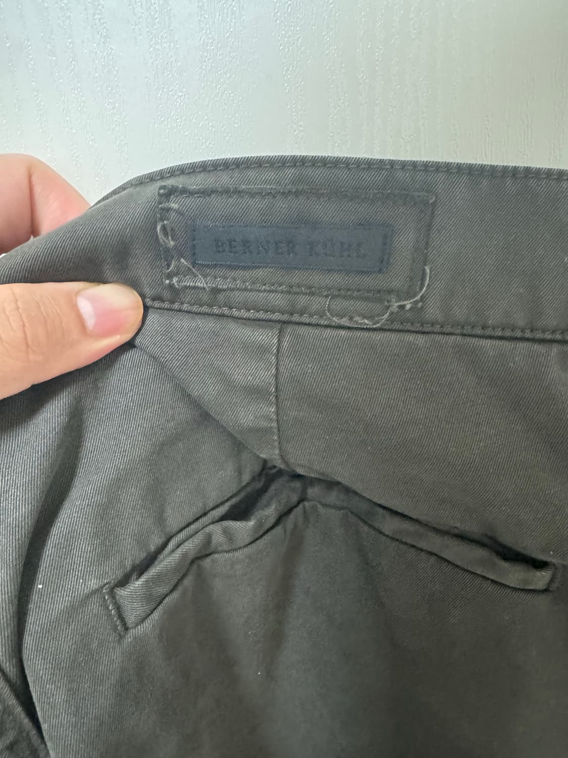 bernur khul work pants. made in Italy 상품이미지3
