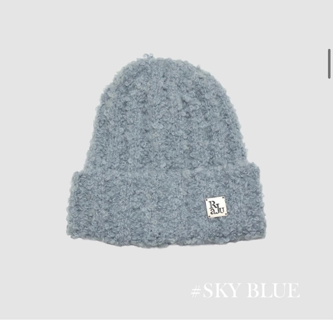 라주 Knit Beanie 스카이블루(현재품절/새상품) 상품이미지3