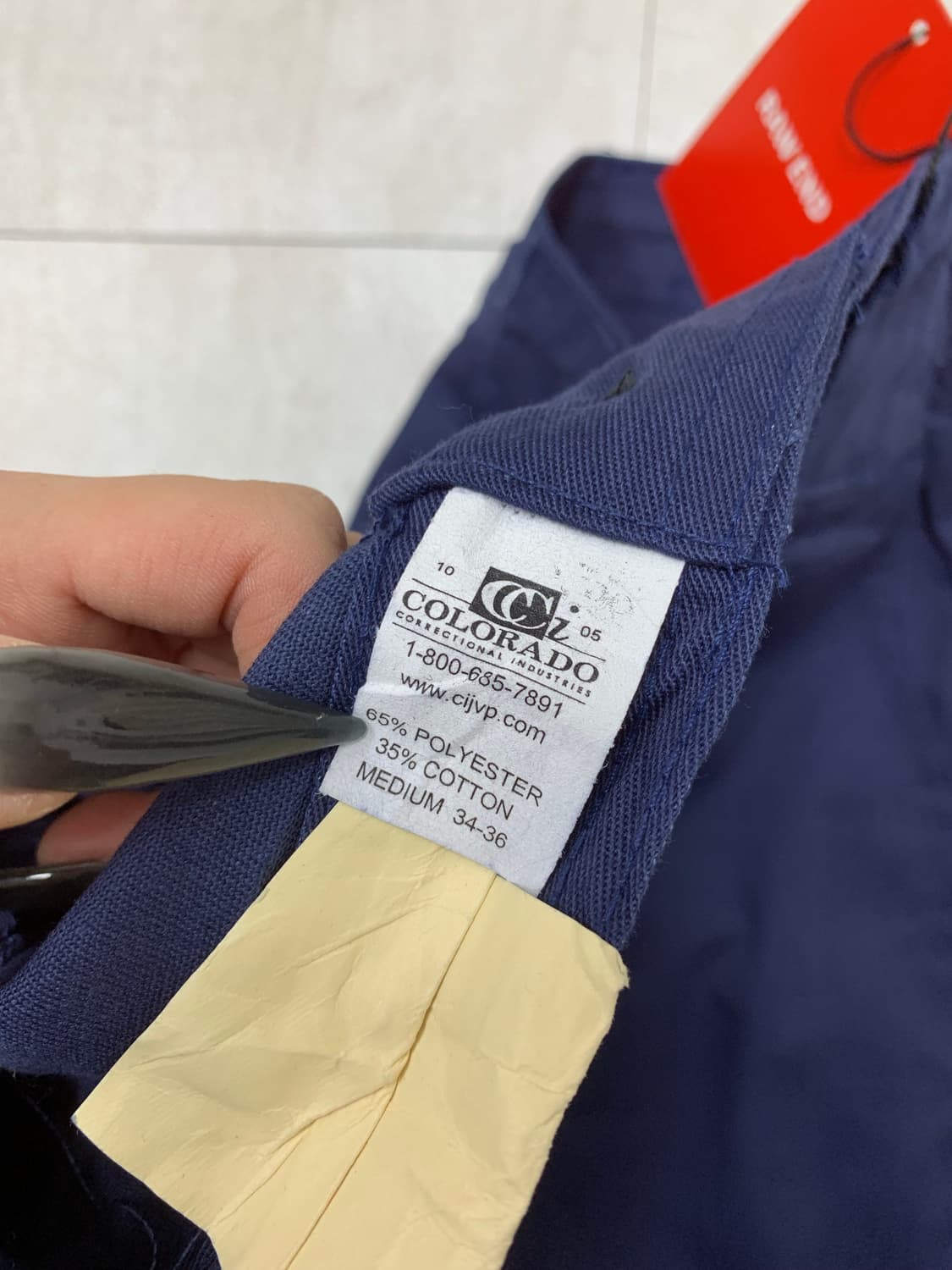 Colorado 네이비 카고팬츠 #440 상품이미지5