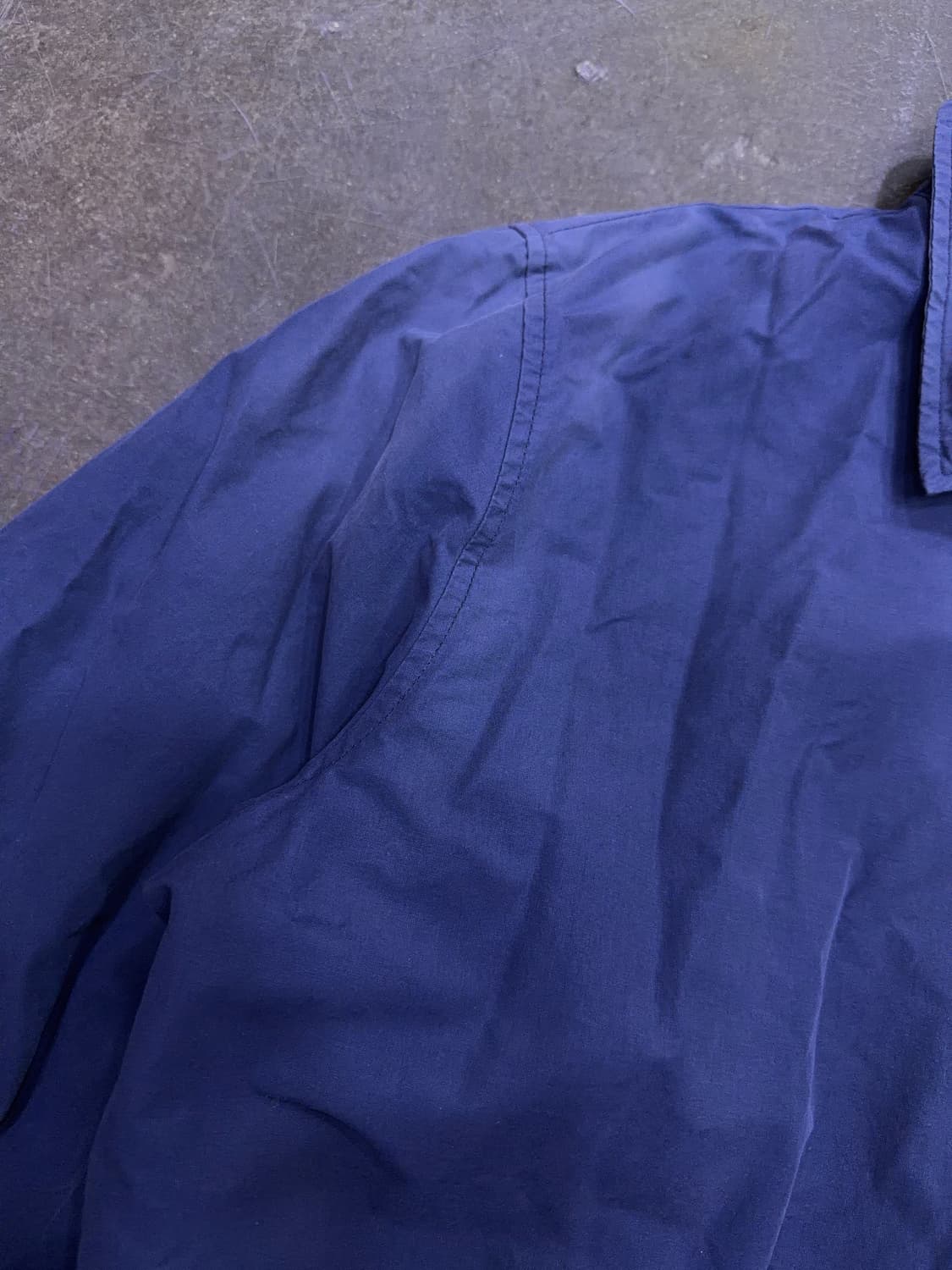 폴로 랄프로렌 빈티지 베이포트 블루종 점퍼 자켓 네이비 XL 상품이미지4