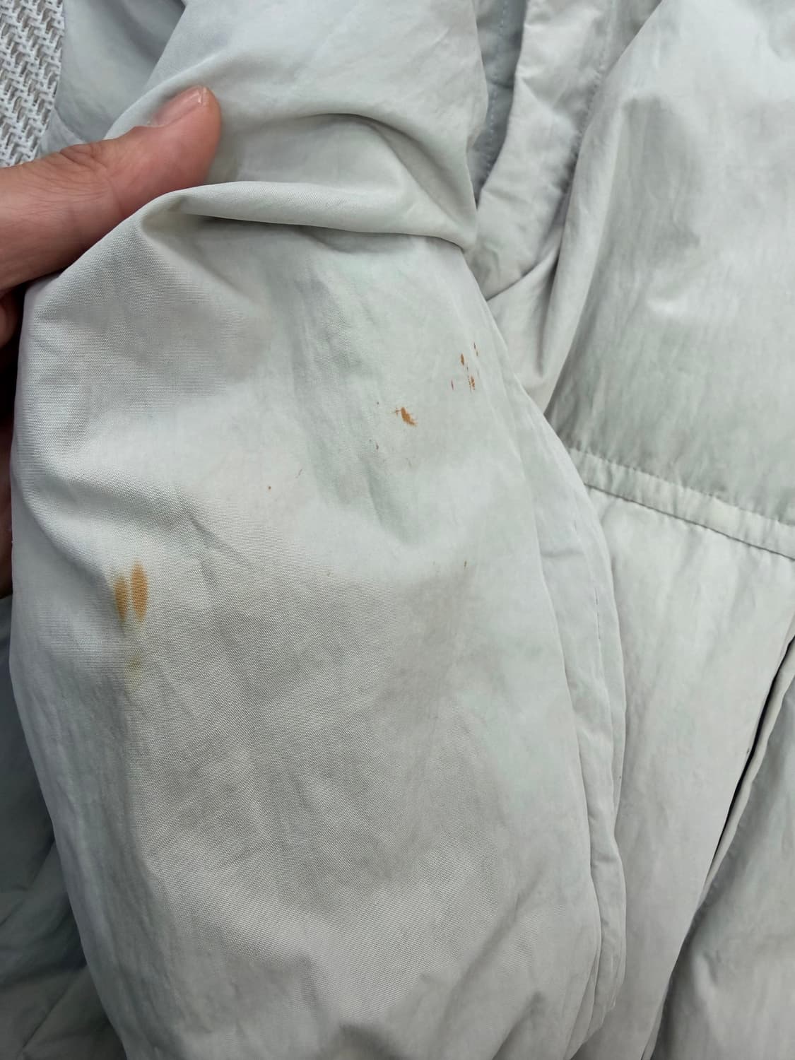 정품) 시스템옴므 한섬 22ss 나일론 구스패딩 105 상품이미지5