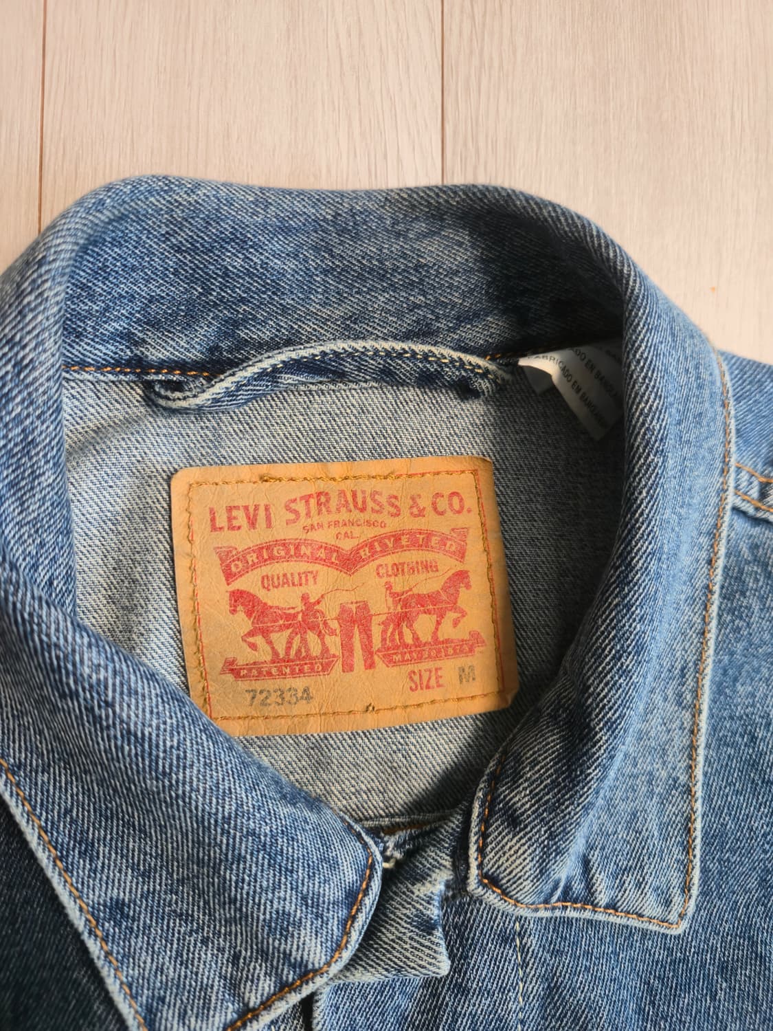 리바이스 타입3 데님 청자켓 72334 M 상품이미지4