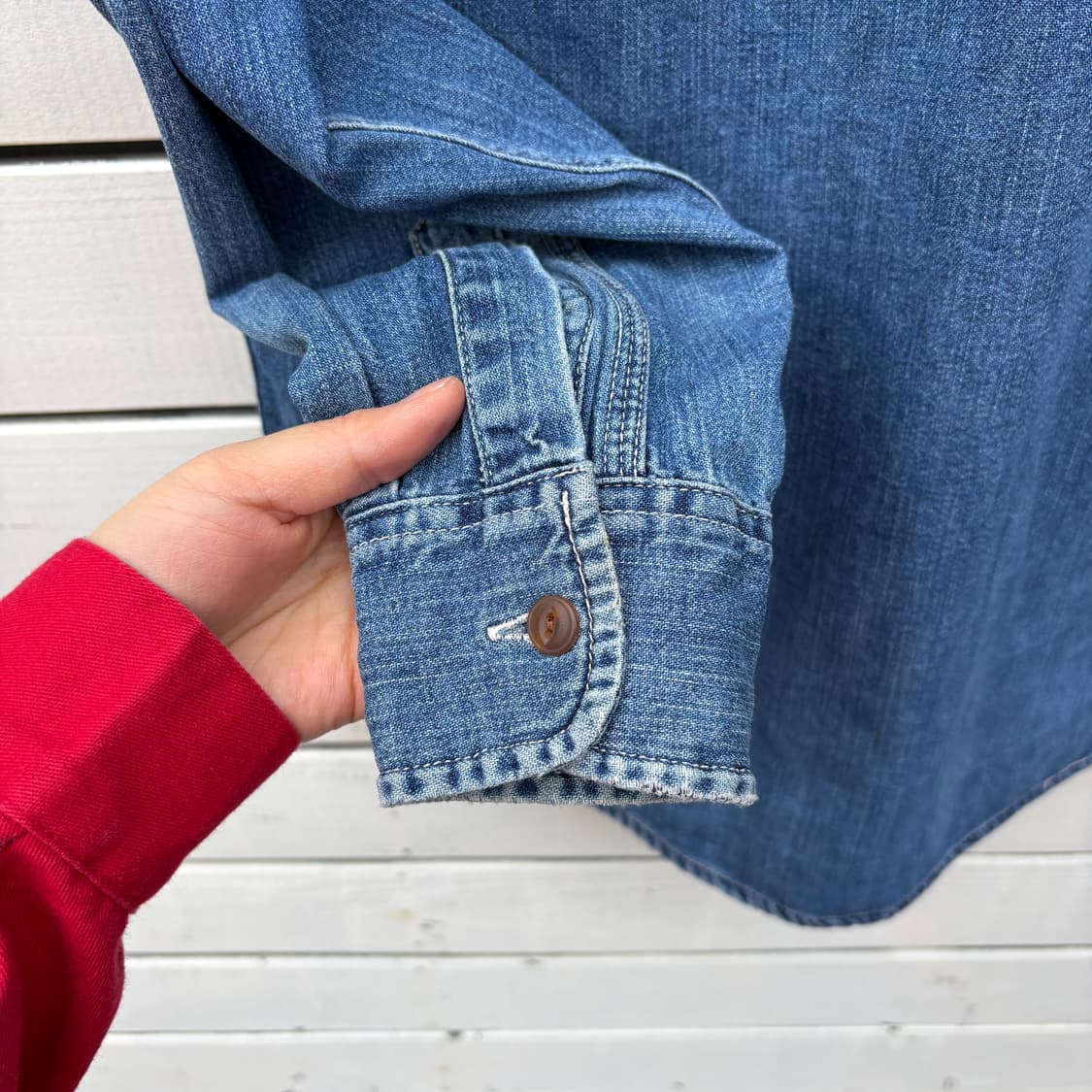 Levi’s 90s 리바이스 데님 셔츠 상품이미지7