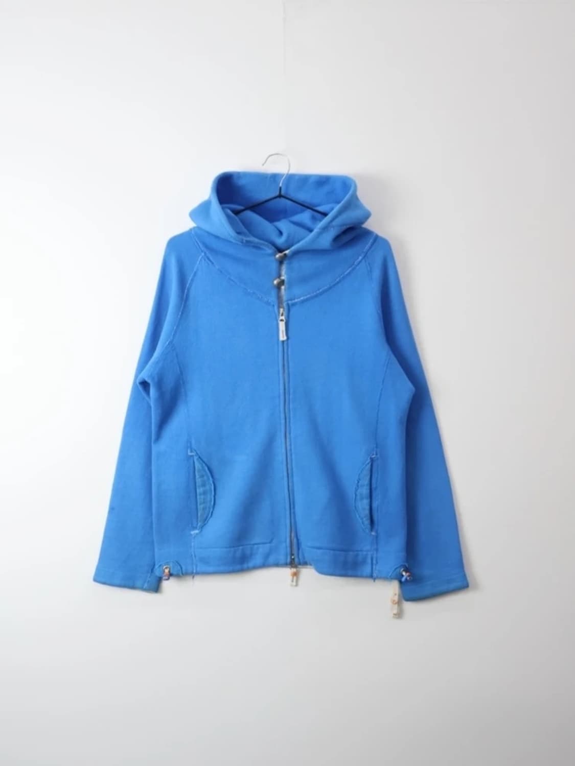 VM Sky Blue Cotton Zip Hoodie 상품이미지4