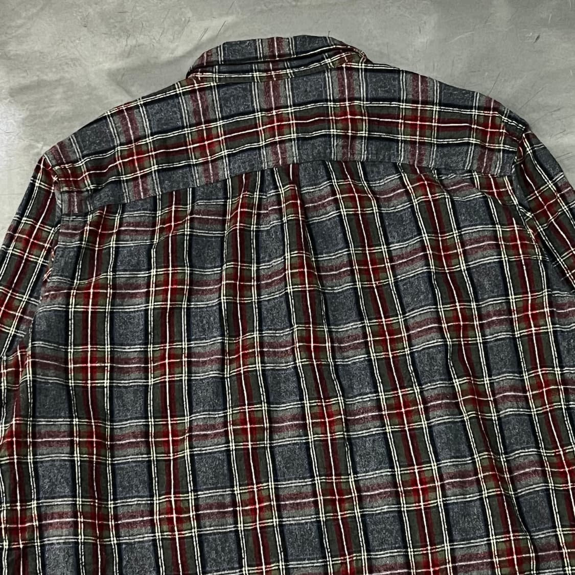  엘엘빈 체크 플란넬 셔츠 y14510 상품이미지4