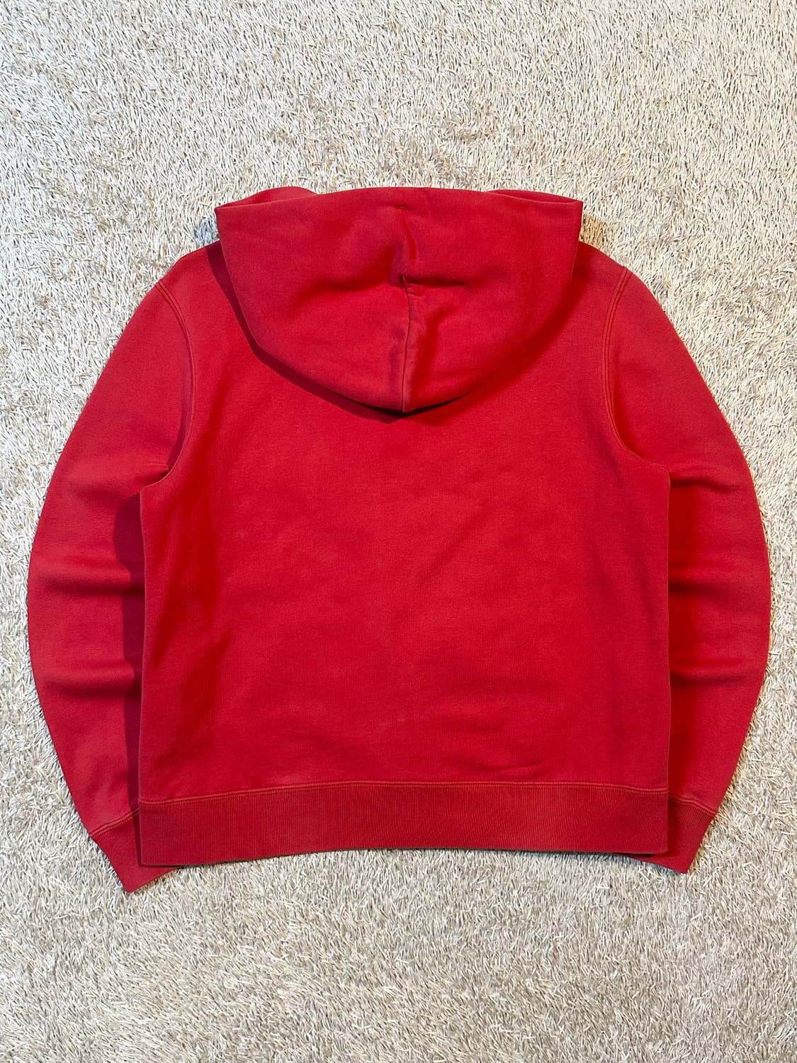 폴로 진스 POLO JEANS 스펠아웃 후드집업 레드 상품이미지3