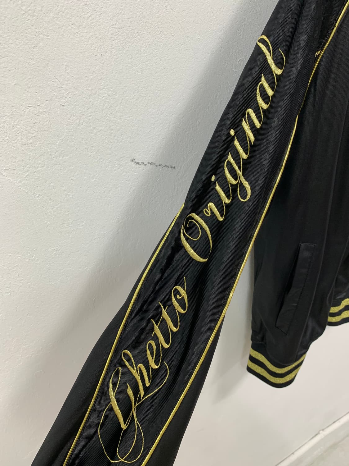 [GHETTO] 펑크 골드 레터링 후드 져지 상품이미지7