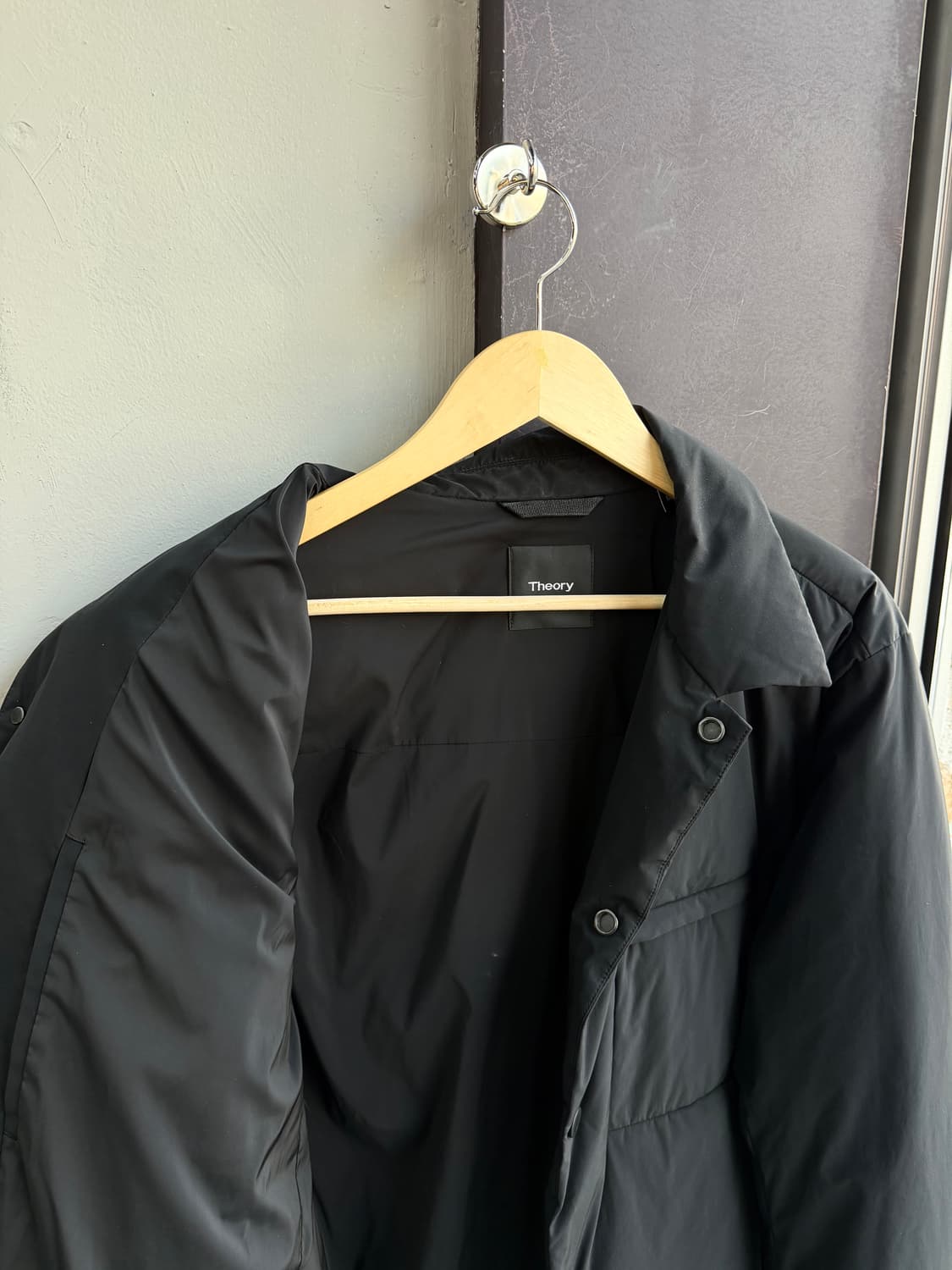 M/ 띠어리 페이퍼 나일론 데니 패딩자켓 상품이미지7