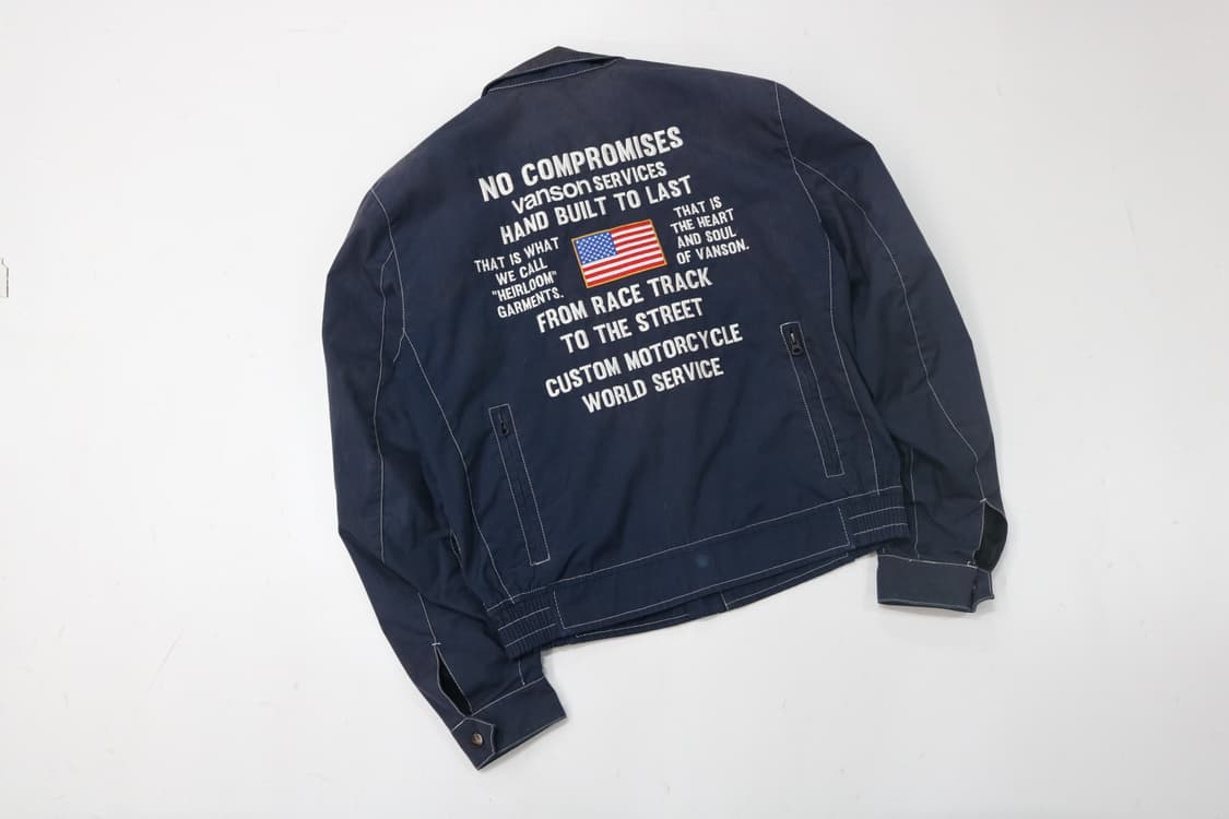 밴슨 빈티지 레이싱 자켓 상품이미지6