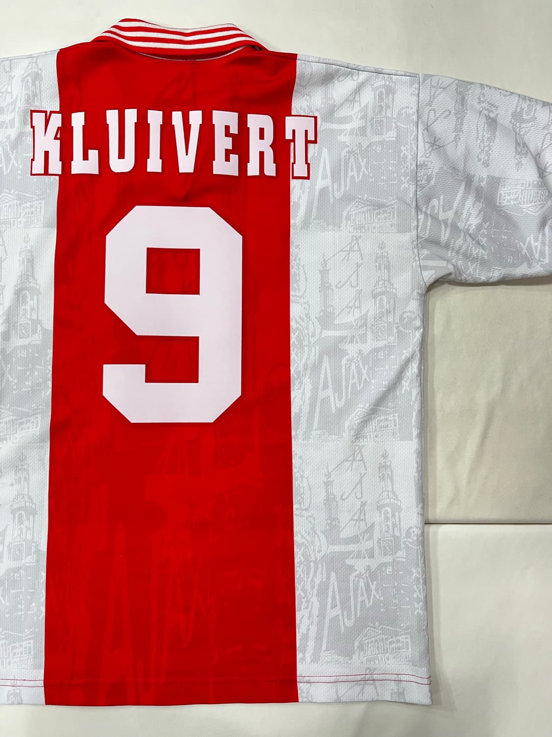 엄브로 96-97 AFC 아약스 홈 파트릭 클라위베르트 상품이미지7