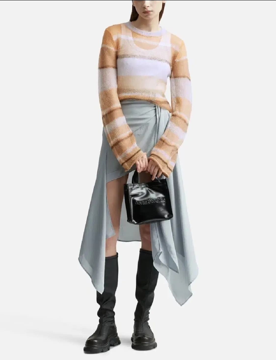 정품 새제품 아크네스튜디오 여리여리 얇은 시스루 니트 m사이즈 상품이미지6